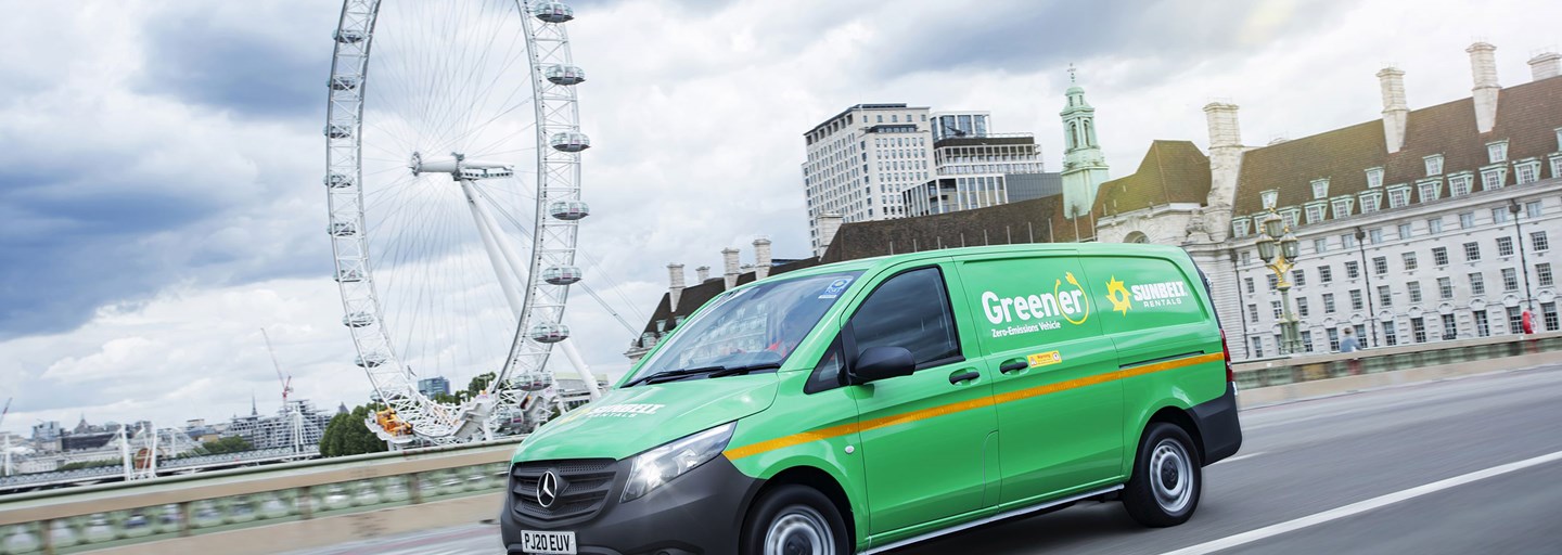 Electric Vehicles Provide a Greener Delivery Solution Sunbelt Rentals